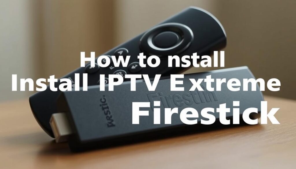 How to install IPTV Extreme on firestick